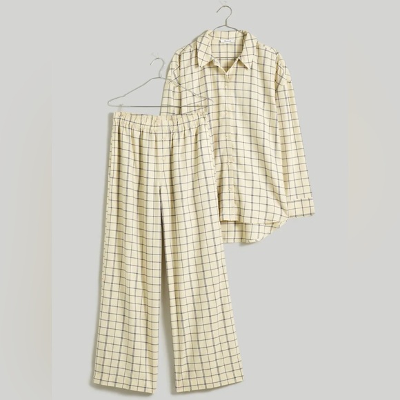 Madewell Plaid Flannel Pajama Set - Picture 3 of 13